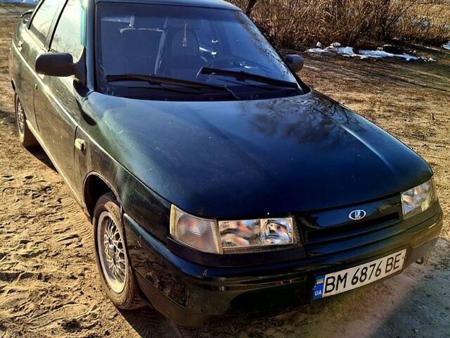 Зеленый ВАЗ 2110, объемом двигателя 1.5 л и пробегом 280 тыс. км за 1300 $, фото 1 на Automoto.ua