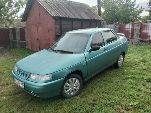 Зелений ВАЗ 2110, об'ємом двигуна 1.5 л та пробігом 193 тис. км за 1200 $, фото 1 на Automoto.ua