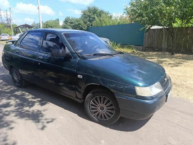 Зелений ВАЗ 2110, об'ємом двигуна 1.5 л та пробігом 222 тис. км за 899 $, фото 1 на Automoto.ua