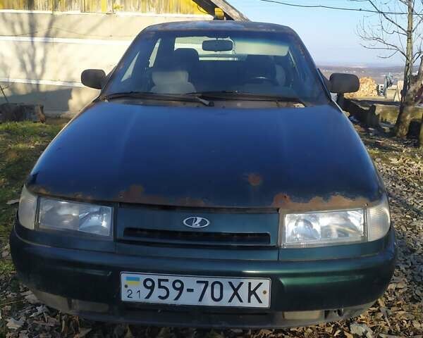 Зеленый ВАЗ 2110, объемом двигателя 0 л и пробегом 370 тыс. км за 500 $, фото 1 на Automoto.ua