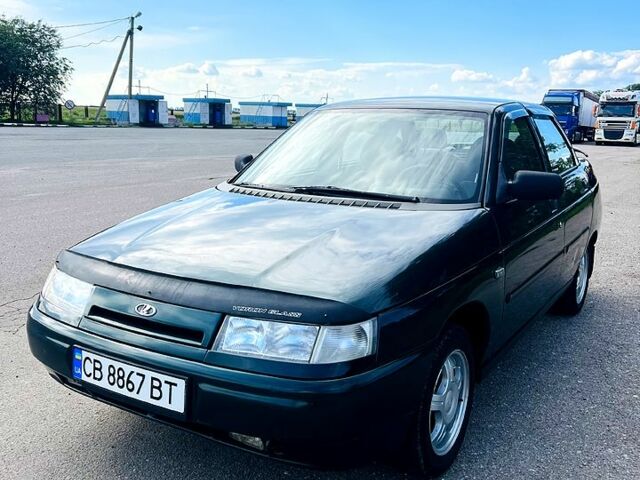 Зеленый ВАЗ 2110, объемом двигателя 1.5 л и пробегом 164 тыс. км за 1650 $, фото 1 на Automoto.ua