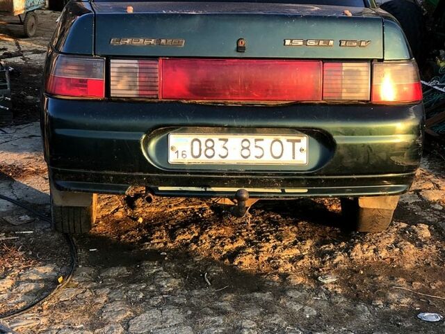ВАЗ 2110 2003 в Одессе на Automoto.ua Зеленый ВАЗ 2110, объемом двигателя 1.6 л и пробегом 0 тыс. км за 900 $, фото 1 на Automoto.ua