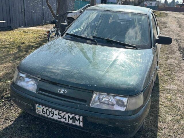 Зеленый ВАЗ 2110, объемом двигателя 1.5 л и пробегом 180 тыс. км за 1300 $, фото 1 на Automoto.ua