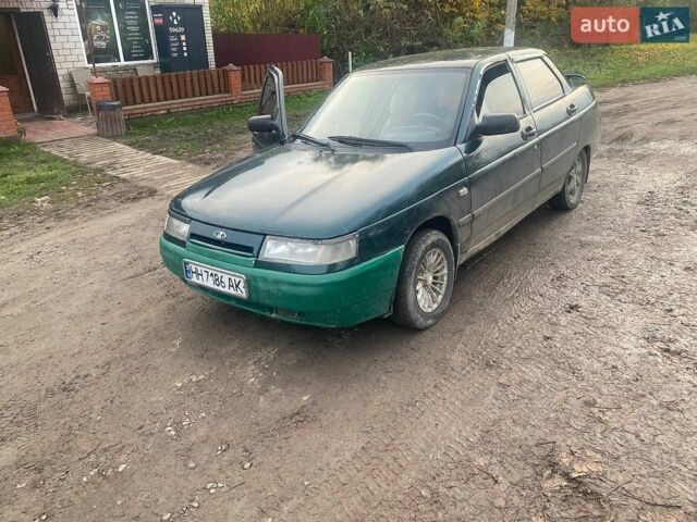 Зелений ВАЗ 2110, об'ємом двигуна 1.5 л та пробігом 209 тис. км за 1601 $, фото 1 на Automoto.ua