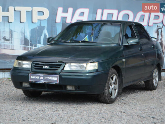 Зеленый ВАЗ 2110, объемом двигателя 1.5 л и пробегом 283 тыс. км за 1800 $, фото 1 на Automoto.ua