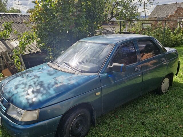 Зеленый ВАЗ 2110, объемом двигателя 1.5 л и пробегом 400 тыс. км за 750 $, фото 1 на Automoto.ua