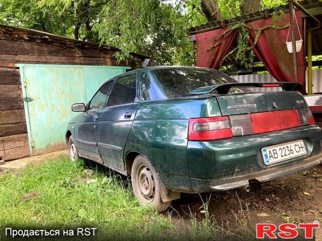 Зеленый ВАЗ 2110, объемом двигателя 1.5 л и пробегом 250 тыс. км за 600 $, фото 1 на Automoto.ua