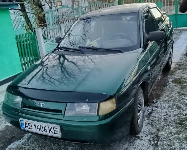Зеленый ВАЗ 2110, объемом двигателя 1.5 л и пробегом 246 тыс. км за 2000 $, фото 1 на Automoto.ua