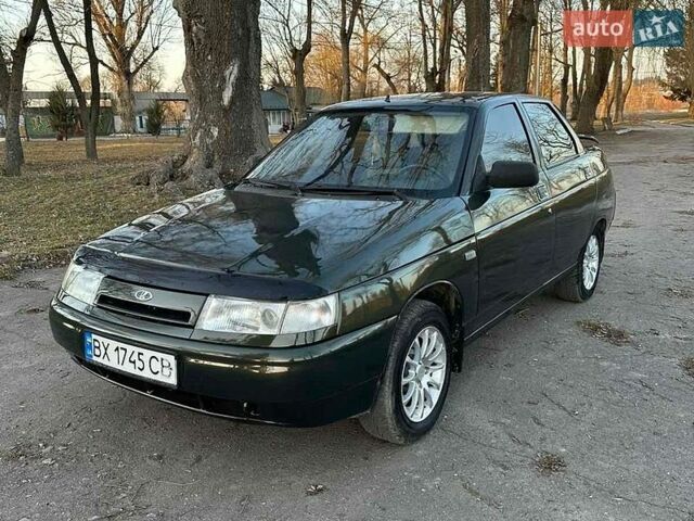 Зеленый ВАЗ 2110, объемом двигателя 1.5 л и пробегом 320 тыс. км за 1700 $, фото 1 на Automoto.ua