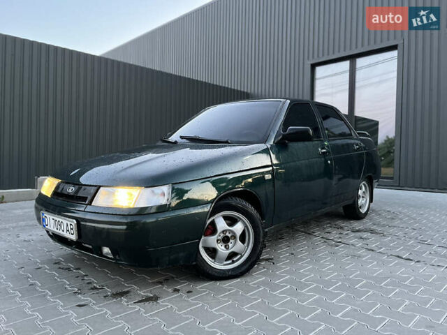 Зеленый ВАЗ 2110, объемом двигателя 1.5 л и пробегом 105 тыс. км за 1800 $, фото 1 на Automoto.ua