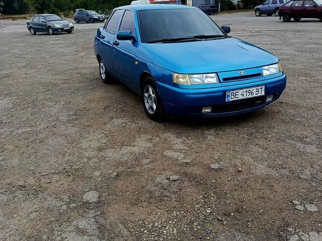 Зеленый ВАЗ 2110, объемом двигателя 1.5 л и пробегом 150 тыс. км за 1750 $, фото 1 на Automoto.ua