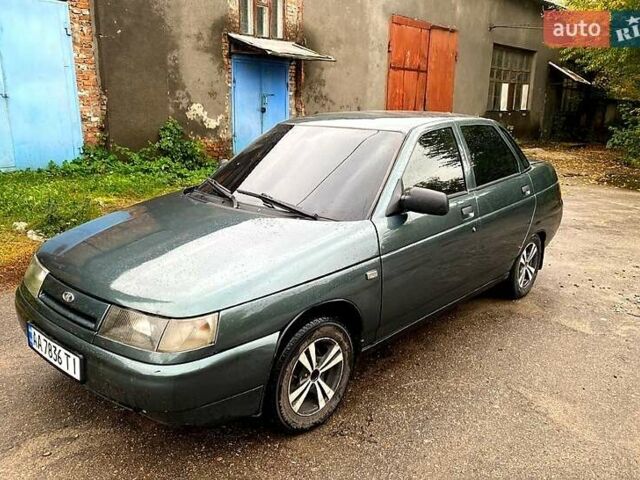Зеленый ВАЗ 2110, объемом двигателя 1.5 л и пробегом 167 тыс. км за 1900 $, фото 1 на Automoto.ua