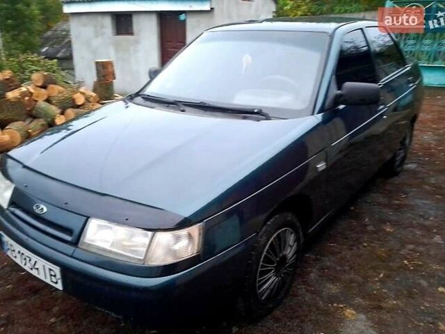 Зеленый ВАЗ 2110, объемом двигателя 1.6 л и пробегом 208 тыс. км за 1650 $, фото 1 на Automoto.ua