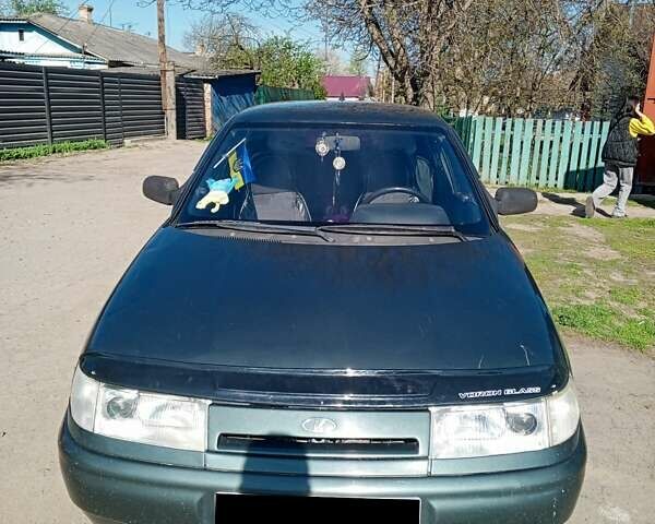 Зеленый ВАЗ 2110, объемом двигателя 1.6 л и пробегом 172 тыс. км за 1800 $, фото 1 на Automoto.ua