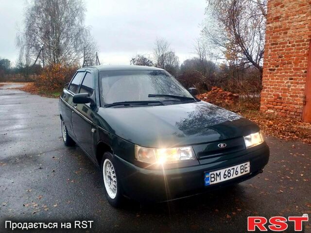 Зелений ВАЗ 2110, об'ємом двигуна 1.5 л та пробігом 110 тис. км за 1600 $, фото 1 на Automoto.ua