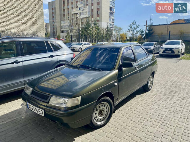 Зелений ВАЗ 2110, об'ємом двигуна 1.6 л та пробігом 200 тис. км за 2100 $, фото 1 на Automoto.ua