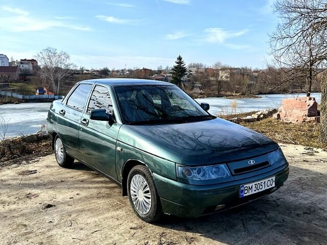 Зелений ВАЗ 2110, об'ємом двигуна 1.6 л та пробігом 198 тис. км за 2350 $, фото 1 на Automoto.ua
