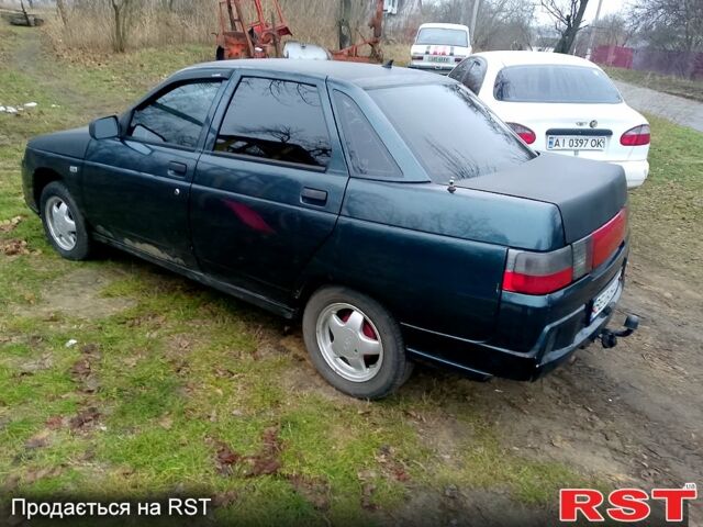 Зеленый ВАЗ 2110, объемом двигателя 1.6 л и пробегом 253 тыс. км за 1700 $, фото 1 на Automoto.ua