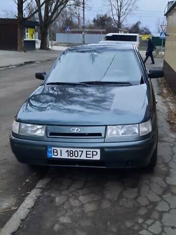 Зеленый ВАЗ 2110, объемом двигателя 1.6 л и пробегом 233 тыс. км за 2900 $, фото 1 на Automoto.ua