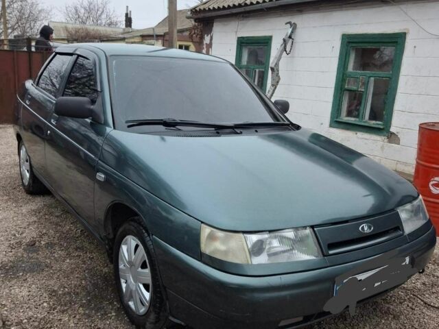 Зеленый ВАЗ 2110, объемом двигателя 1.6 л и пробегом 190 тыс. км за 2400 $, фото 1 на Automoto.ua