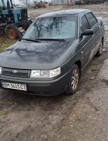 Зеленый ВАЗ 2110, объемом двигателя 1.6 л и пробегом 250 тыс. км за 1400 $, фото 1 на Automoto.ua