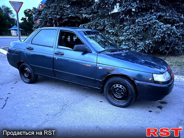 Зеленый ВАЗ 2110, объемом двигателя 1.6 л и пробегом 200 тыс. км за 1888 $, фото 1 на Automoto.ua