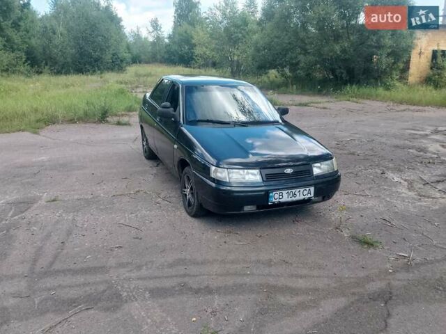 Зелений ВАЗ 2110, об'ємом двигуна 1.6 л та пробігом 317 тис. км за 2000 $, фото 1 на Automoto.ua