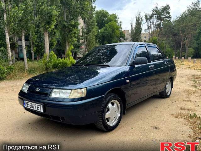 Зеленый ВАЗ 2110, объемом двигателя 1.6 л и пробегом 200 тыс. км за 2500 $, фото 1 на Automoto.ua