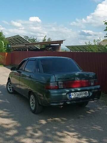 Зелений ВАЗ 2110, об'ємом двигуна 1.6 л та пробігом 128 тис. км за 1700 $, фото 1 на Automoto.ua