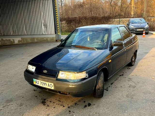 Зеленый ВАЗ 2110, объемом двигателя 1.6 л и пробегом 80 тыс. км за 1000 $, фото 1 на Automoto.ua