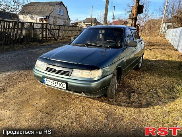 Зеленый ВАЗ 2110, объемом двигателя 1.6 л и пробегом 270 тыс. км за 1250 $, фото 1 на Automoto.ua