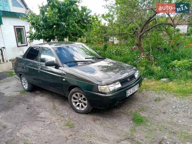 Зеленый ВАЗ 2110, объемом двигателя 1.6 л и пробегом 154 тыс. км за 2000 $, фото 1 на Automoto.ua