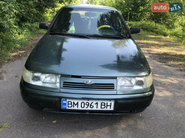Зеленый ВАЗ 2110, объемом двигателя 1.6 л и пробегом 177 тыс. км за 2600 $, фото 1 на Automoto.ua