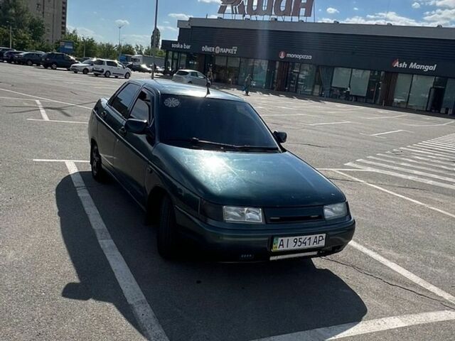 Зелений ВАЗ 2110, об'ємом двигуна 1.6 л та пробігом 156 тис. км за 1600 $, фото 1 на Automoto.ua