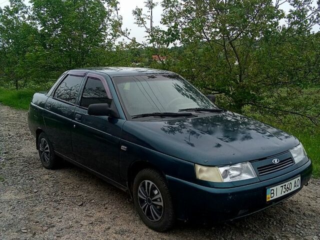 Зелений ВАЗ 2110, об'ємом двигуна 1.6 л та пробігом 273 тис. км за 1500 $, фото 1 на Automoto.ua