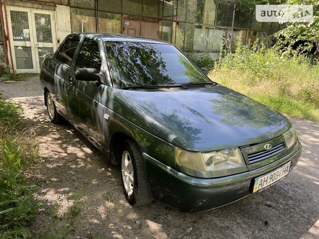 Зеленый ВАЗ 2110, объемом двигателя 1.6 л и пробегом 124 тыс. км за 3400 $, фото 1 на Automoto.ua