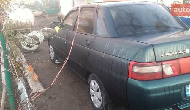 Зелений ВАЗ 2110, об'ємом двигуна 1.6 л та пробігом 350 тис. км за 2000 $, фото 1 на Automoto.ua