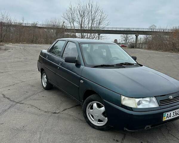 Зелений ВАЗ 2110, об'ємом двигуна 1.6 л та пробігом 200 тис. км за 2250 $, фото 1 на Automoto.ua