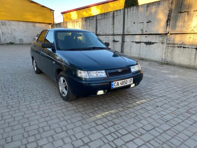 Зеленый ВАЗ 2110, объемом двигателя 1.6 л и пробегом 196 тыс. км за 2000 $, фото 1 на Automoto.ua