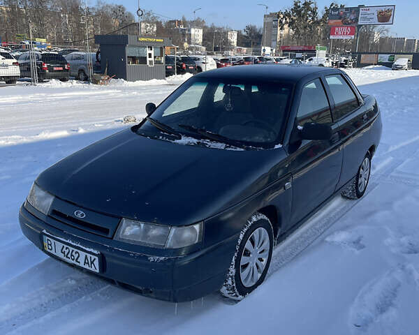 Зеленый ВАЗ 2110, объемом двигателя 1.6 л и пробегом 313 тыс. км за 1700 $, фото 1 на Automoto.ua