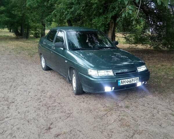 ВАЗ 2110 2007 в Днепре (Днепропетровске) на Automoto.ua Зеленый ВАЗ 2110, объемом двигателя 1.6 л и пробегом 80 тыс. км за 2850 $, фото 1 на Automoto.ua