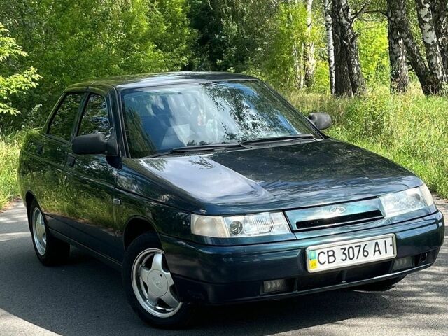 Зелений ВАЗ 2110, об'ємом двигуна 1.6 л та пробігом 196 тис. км за 2550 $, фото 1 на Automoto.ua