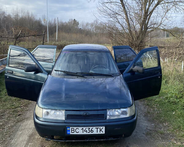 Зеленый ВАЗ 2110, объемом двигателя 1.6 л и пробегом 560 тыс. км за 1300 $, фото 1 на Automoto.ua