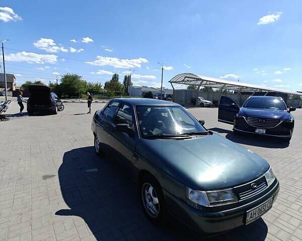 Зеленый ВАЗ 2110, объемом двигателя 1.6 л и пробегом 91 тыс. км за 1300 $, фото 1 на Automoto.ua