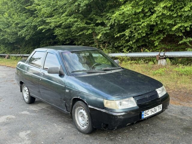 Зелений ВАЗ 2110, об'ємом двигуна 1.6 л та пробігом 77 тис. км за 1000 $, фото 1 на Automoto.ua
