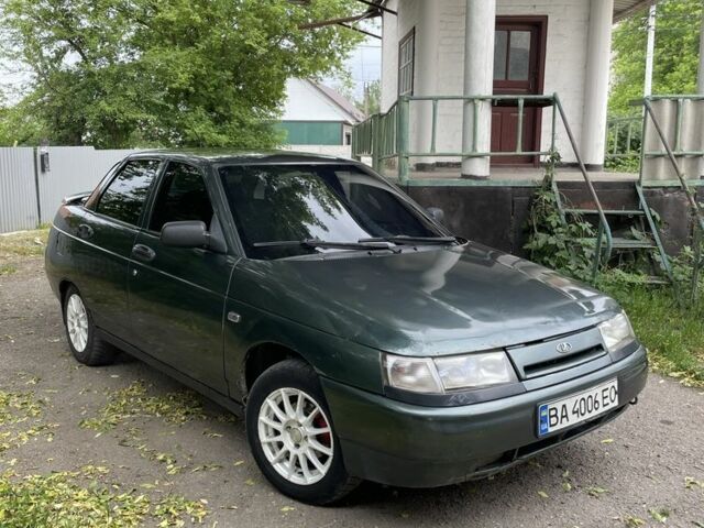 Зеленый ВАЗ 2110, объемом двигателя 1.6 л и пробегом 400 тыс. км за 1750 $, фото 1 на Automoto.ua
