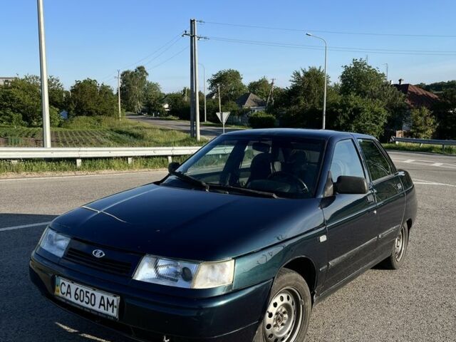 Зеленый ВАЗ 2110, объемом двигателя 1.6 л и пробегом 200 тыс. км за 2100 $, фото 1 на Automoto.ua