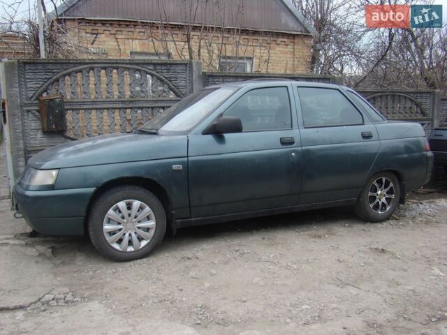 Зелений ВАЗ 2110, об'ємом двигуна 1.6 л та пробігом 200 тис. км за 1250 $, фото 1 на Automoto.ua