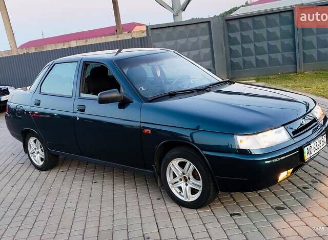 Зеленый ВАЗ 2110, объемом двигателя 1.6 л и пробегом 190 тыс. км за 1800 $, фото 1 на Automoto.ua