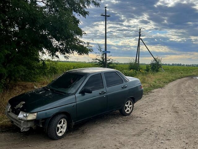 Зелений ВАЗ 2110, об'ємом двигуна 1.6 л та пробігом 170 тис. км за 1450 $, фото 1 на Automoto.ua